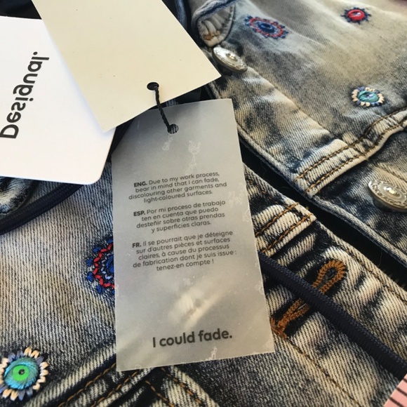 DESIGUAL. JEAN JACKET - Picture 12 of 14